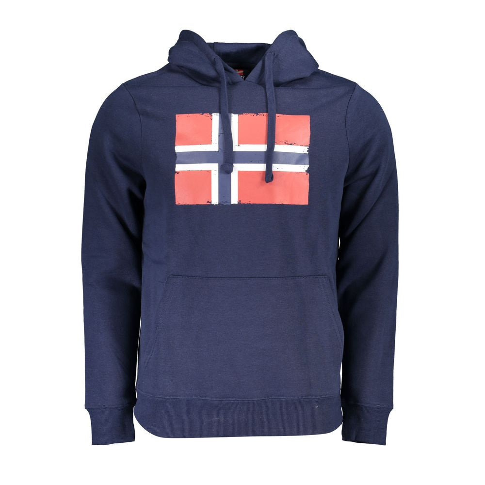 Norway 1963 Blue Cotton Sweater -   -  Norway 1963.