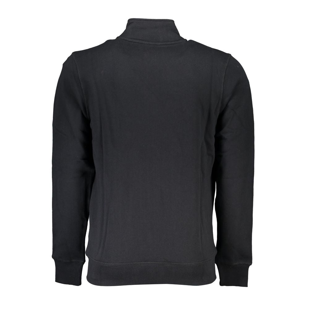 North Sails Black Cotton Men Sweater -   -  North Sails.