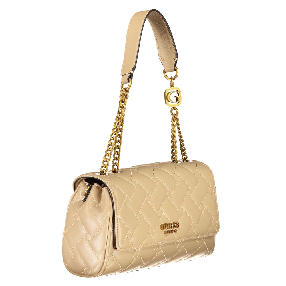 Guess Jeans Beige Polyethylene Handbag -   -  Guess Jeans.