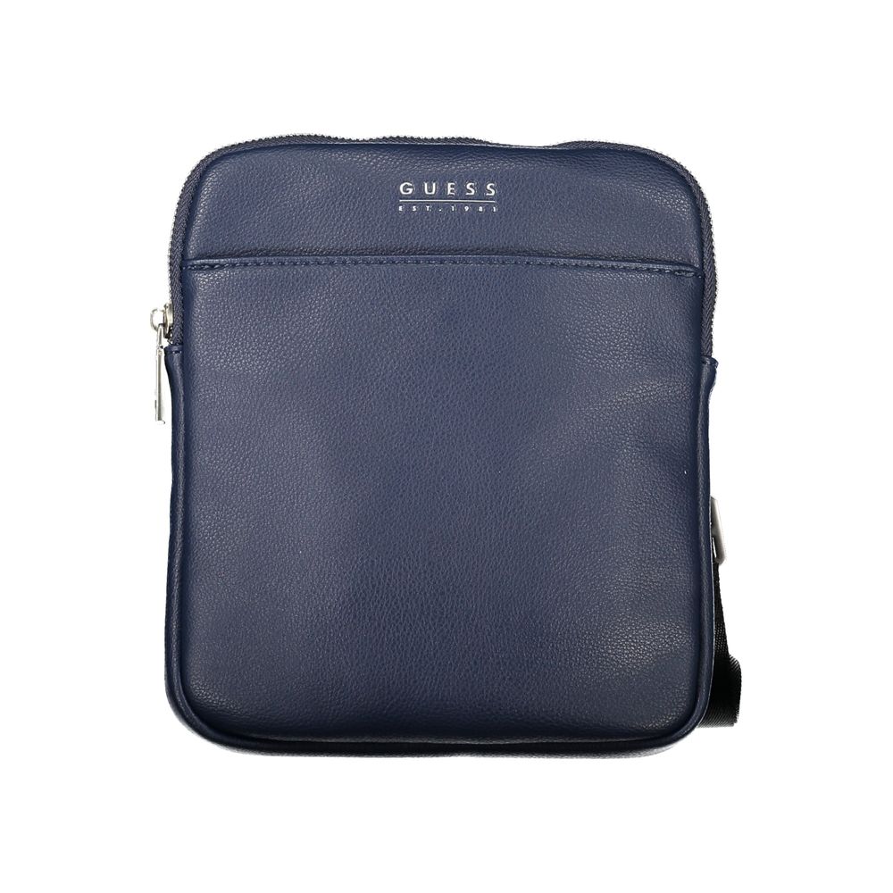 Guess Jeans Sleek Blue Shoulder Bag with Ample Storage -  Shoulder Bag for Men -  Guess Jeans.