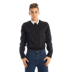 Papete Black Cotton Shirt -   -  Papete.