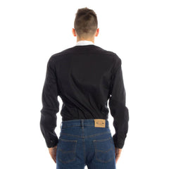 Papete Black Cotton Shirt -   -  Papete.