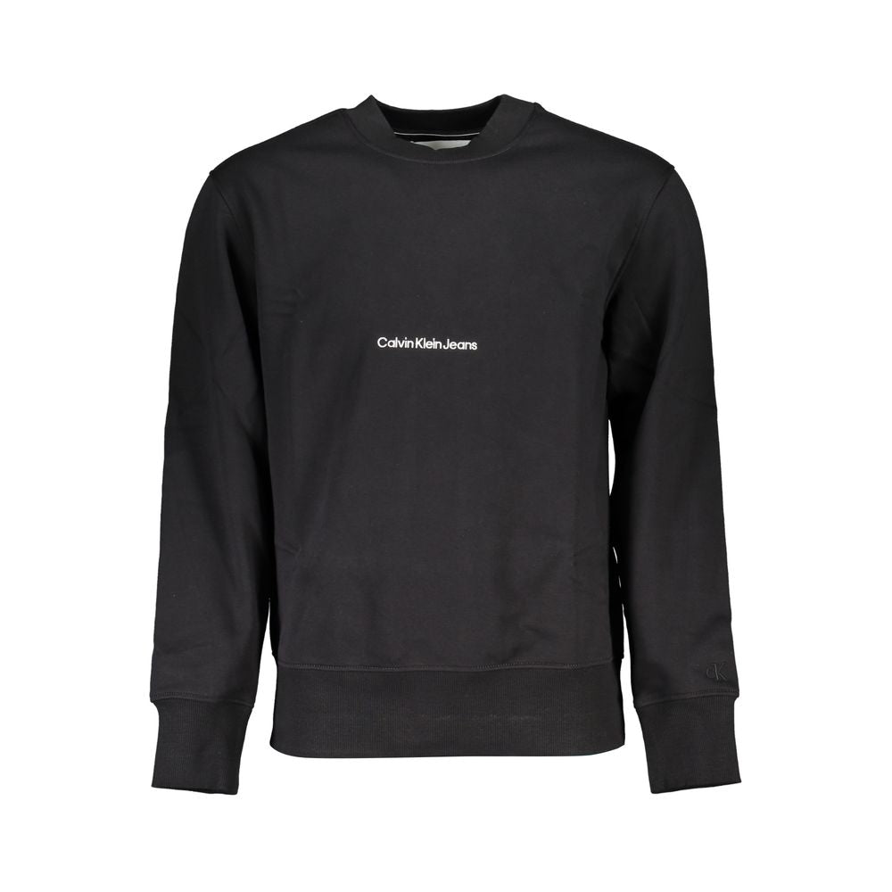 Calvin Klein Black Cotton Men Sweater -   -  Calvin Klein.