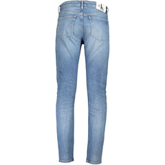 Calvin Klein Light Blue Cotton Men Jeans -   -  Calvin Klein.