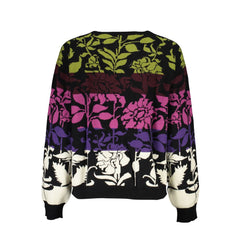 Desigual Chic Long-Sleeved Black Sweater with Contrast Details -   -  Desigual.