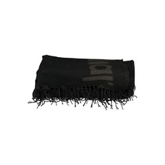 Desigual Chic Contrast Detail Poncho in Timeless Black -   -  Desigual.