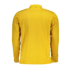 U.S. Grand Polo Classic Yellow Cotton Polo with Embroidery -   -  U.S. Grand Polo.