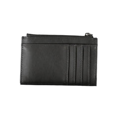 Calvin Klein Sleek Black Zip Wallet with Contrast Detailing -   -  Calvin Klein.