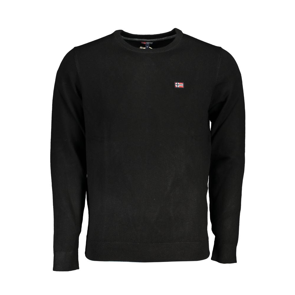 Norway 1963 Black Fabric Sweater -   -  Norway 1963.