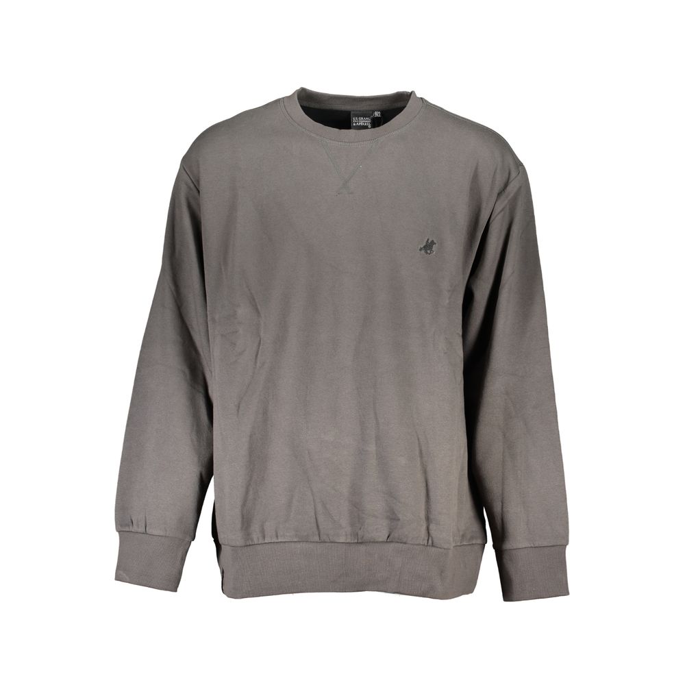 U.S. Grand Polo Brown Cotton Men Sweater -   -  U.S. Grand Polo.
