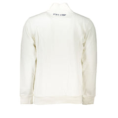La Martina Elegant White Fleece Sweatshirt - Regular Fit -   -  La Martina.