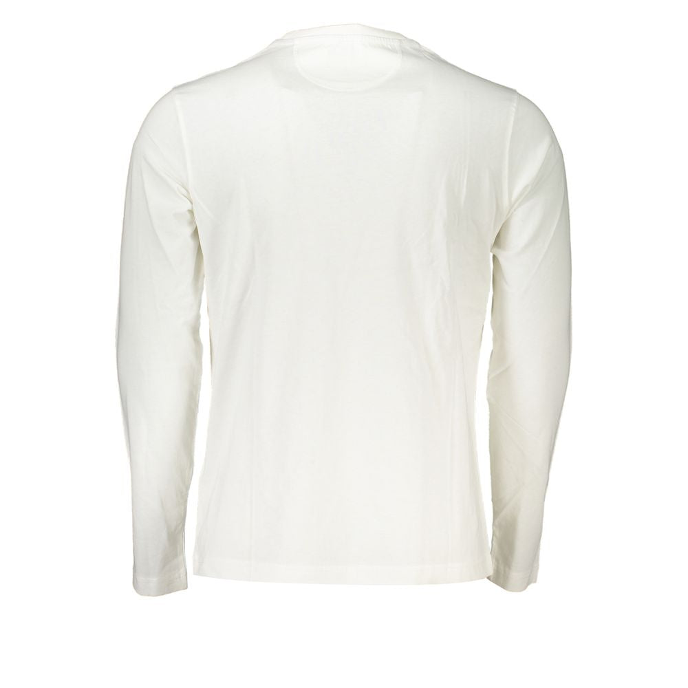 La Martina Chic Crew Neck Embroidered White Tee -   -  La Martina.