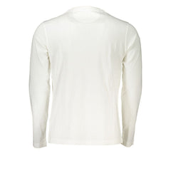 La Martina Chic Crew Neck Embroidered White Tee -   -  La Martina.