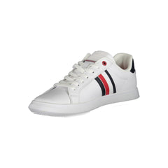 Tommy Hilfiger Sleek Lace-Up Sneakers with Contrast Details -   -  Tommy Hilfiger.