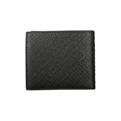 Tommy Hilfiger Elegant Black Leather Wallet with Multi-Compartments -  Wallets for Men -  Tommy Hilfiger.
