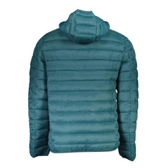 Norway 1963 Elegant Green Hooded Jacket with Multiple Pockets -   -  Norway 1963.