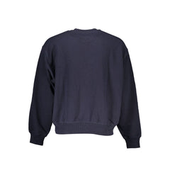 Tommy Hilfiger Chic Blue Crew Neck Sweater with Logo Detail -   -  Tommy Hilfiger.