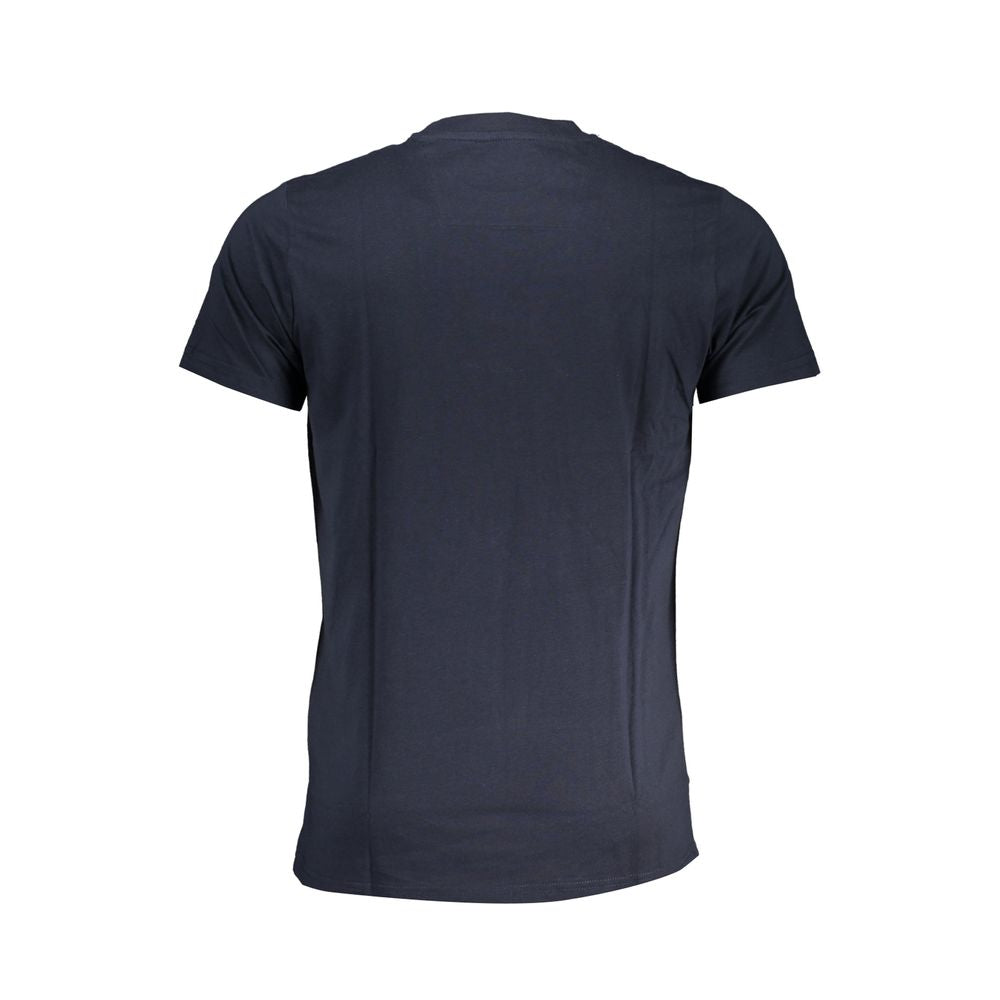 Cavalli Class Blue Cotton T-Shirt -   -  Cavalli Class.
