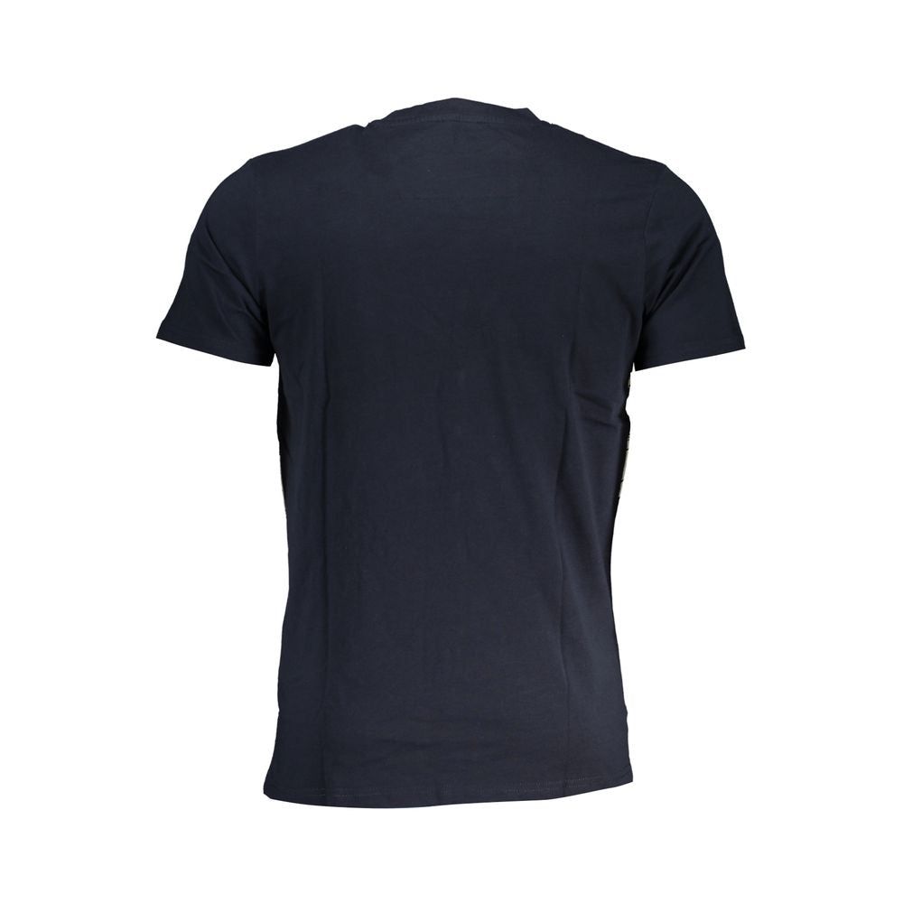 Cavalli Class Blue Cotton T-Shirt -   -  Cavalli Class.