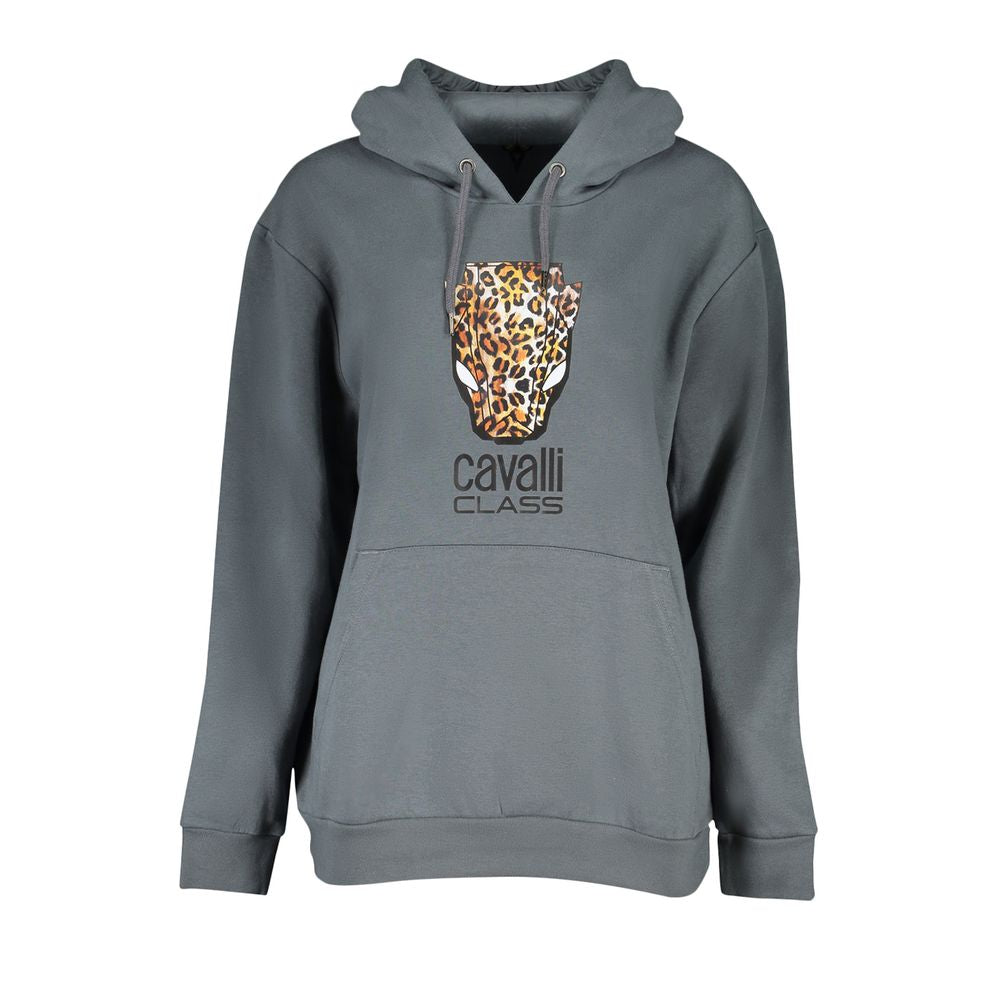 Cavalli Class Brown Cotton Women Sweater -   -  Cavalli Class.