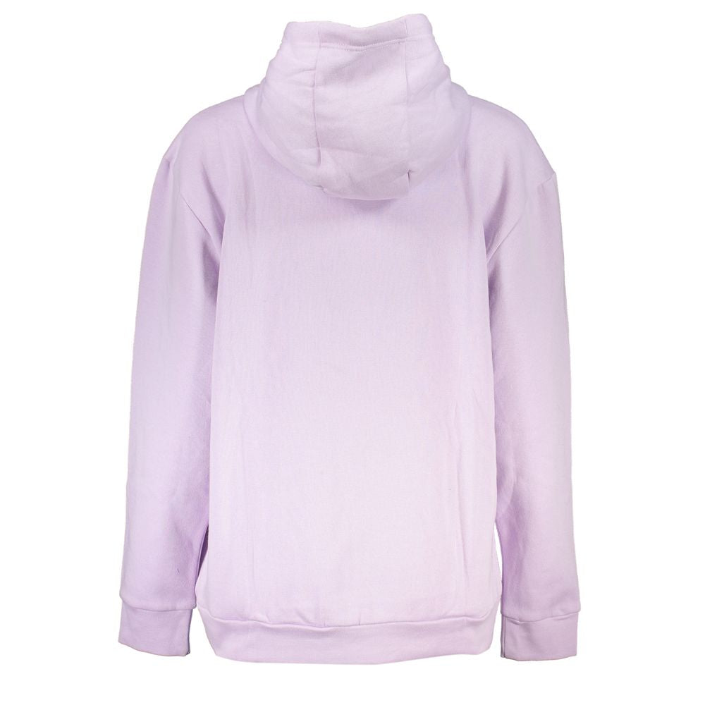 Cavalli Class Purple Cotton Sweater -   -  Cavalli Class.