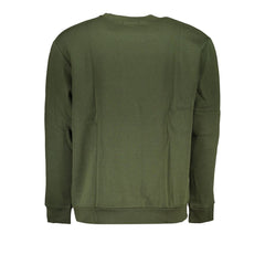 Cavalli Class Chic Green Embroidered Crew Neck Sweater -   -  Cavalli Class.