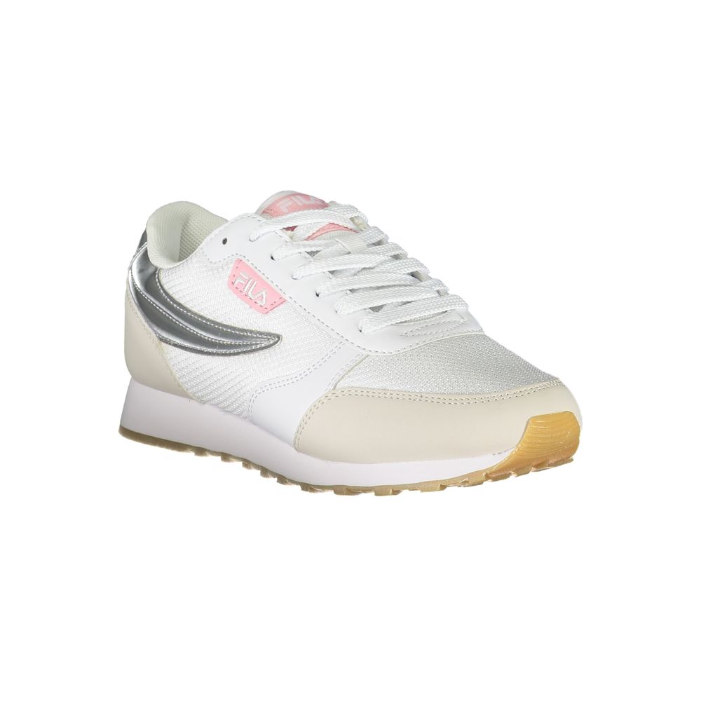 Fila Sleek Silver Accented Sports Sneakers -   -  Fila.
