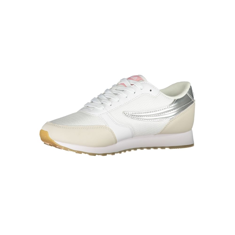Fila Sleek Silver Accented Sports Sneakers -   -  Fila.