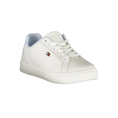Tommy Hilfiger White Polyester Sneaker -   -  Tommy Hilfiger.