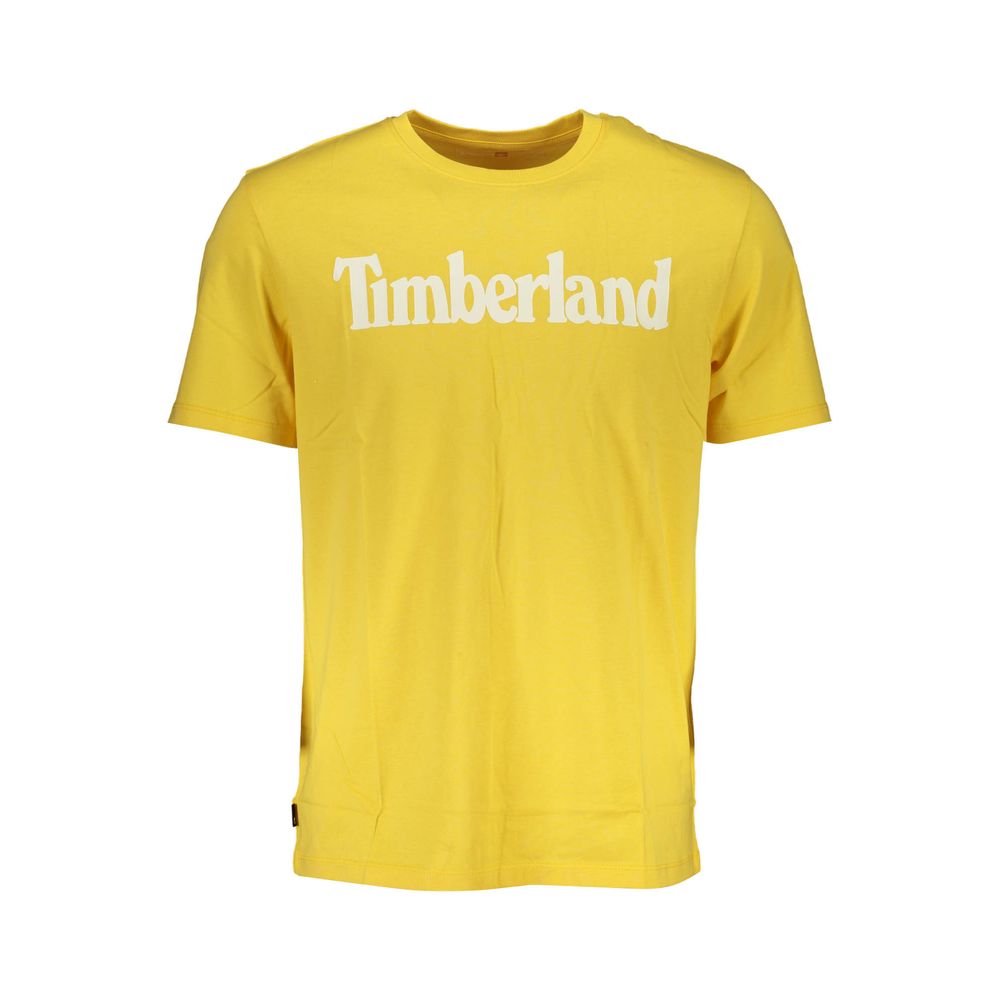Timberland Yellow Cotton T-Shirt -   -  Timberland.