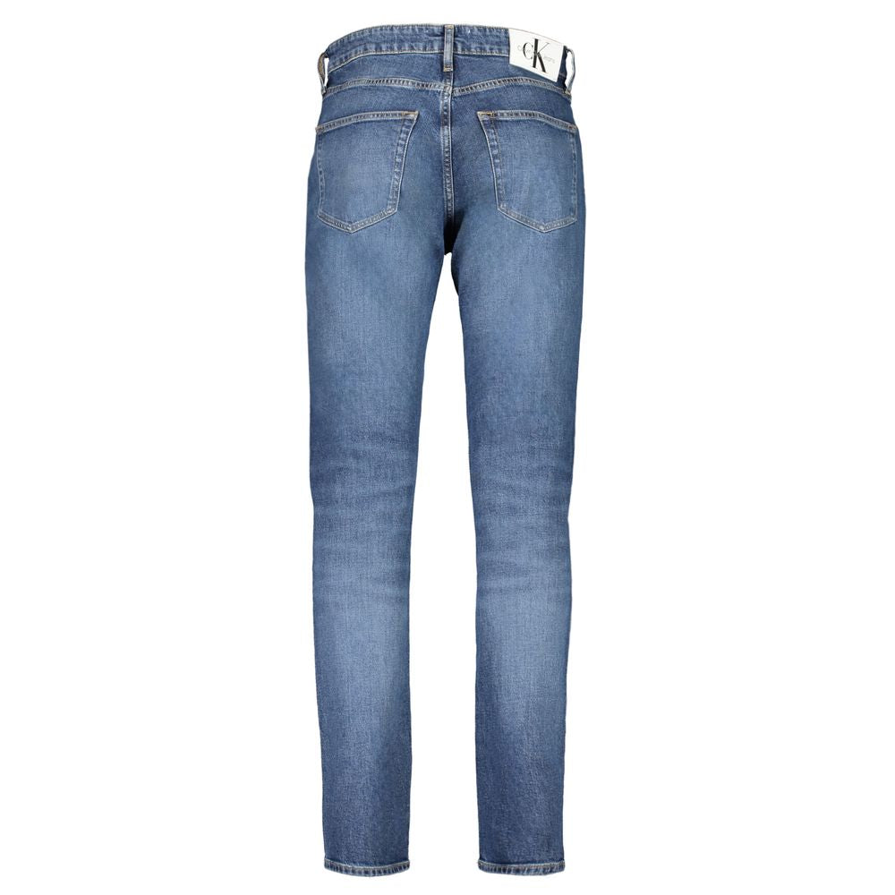 Calvin Klein Blue Cotton Jeans & Pant -   -  Calvin Klein.