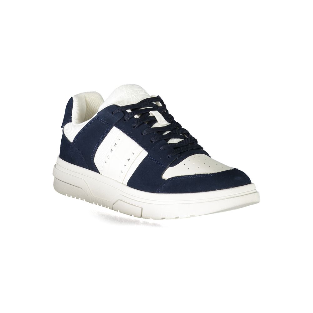 Tommy Hilfiger Blue Polyester Sneaker -   -  Tommy Hilfiger.