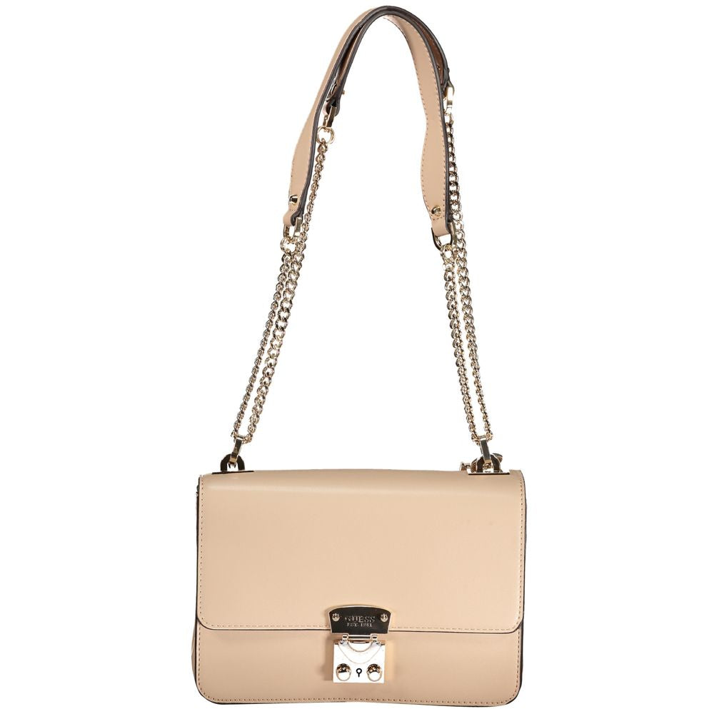 Guess Jeans Beige Polyethylene Handbag -   -  Guess Jeans.
