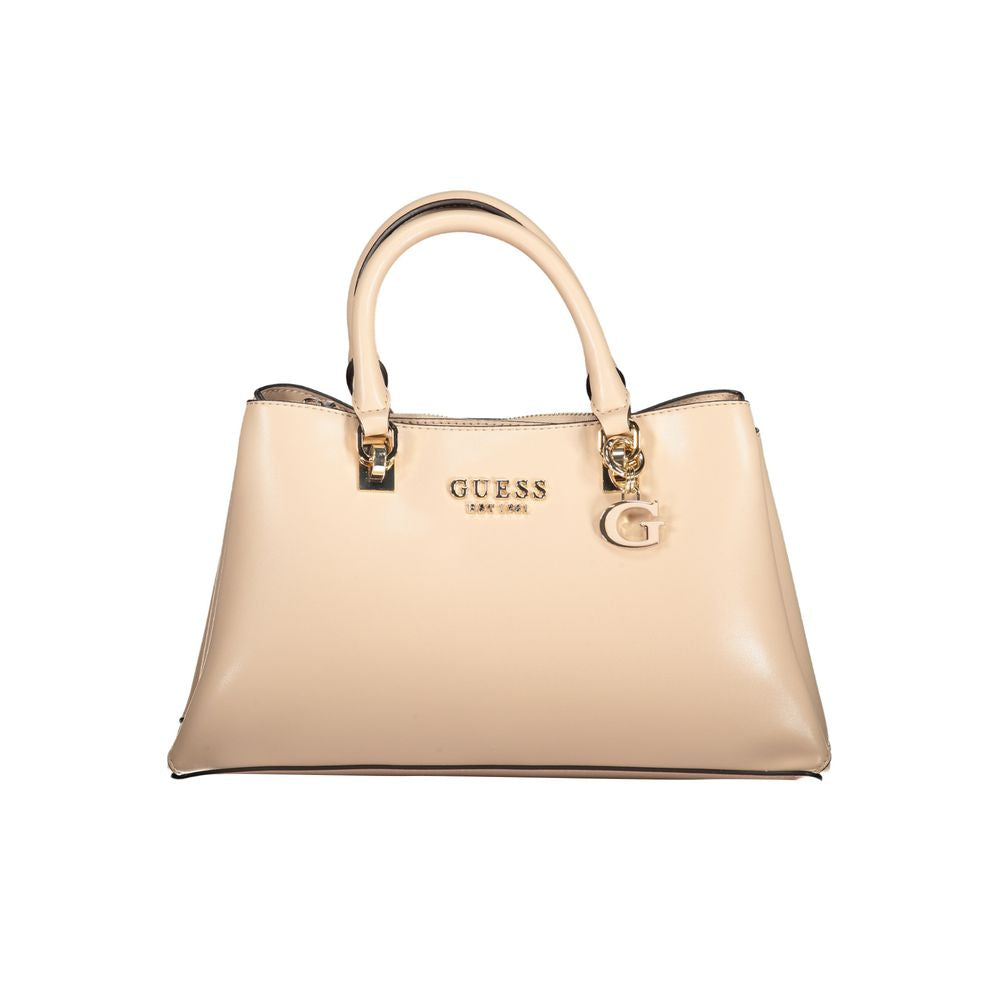 Guess Jeans Beige Polyethylene Handbag -   -  Guess Jeans.
