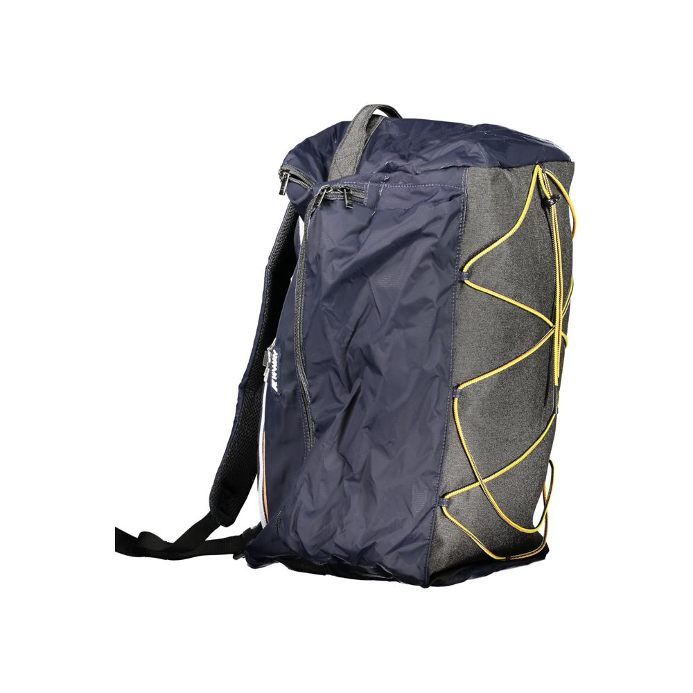 K-WAY Blue Polyester Backpack -   -  K-WAY.