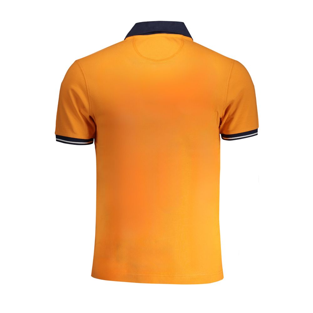 La Martina Orange Cotton Polo Shirt -   -  La Martina.