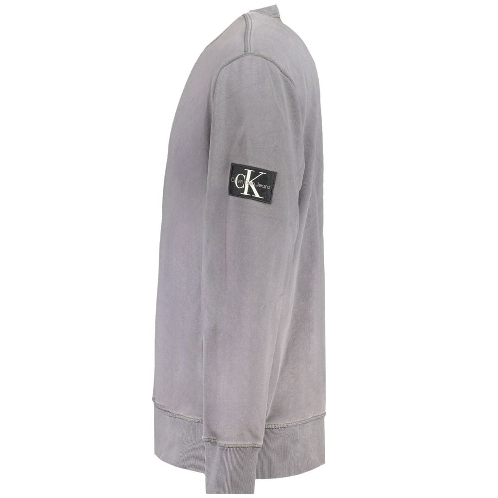Calvin Klein Brown Cotton Men Sweater -   -  Calvin Klein.