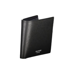 Tommy Hilfiger Black Leather Wallet -  Leather Wallet for Men -  Tommy Hilfiger.