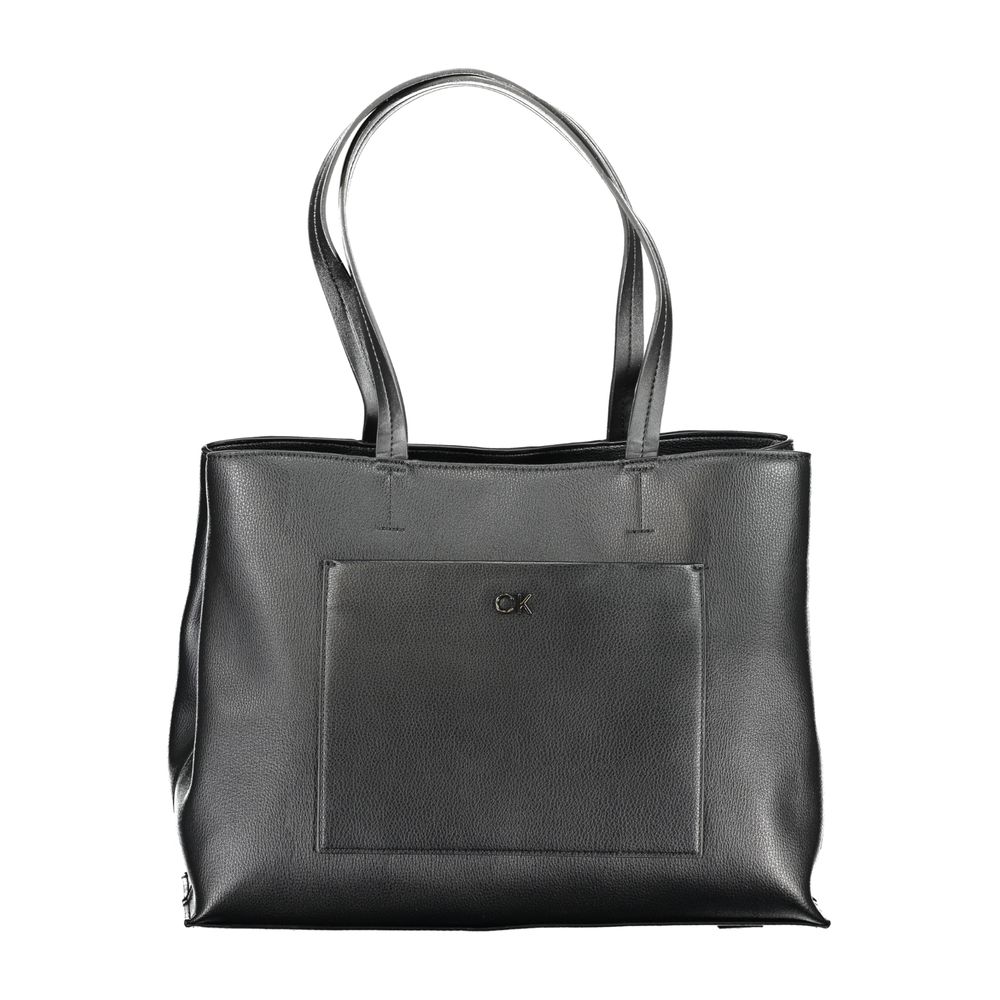 Calvin Klein Black Polyester Handbag -   -  Calvin Klein.