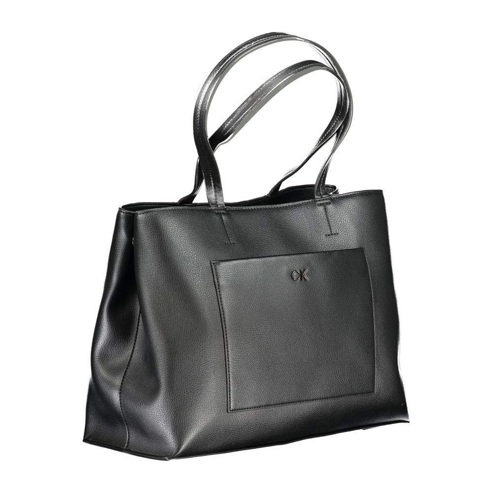 Calvin Klein Black Polyester Handbag -   -  Calvin Klein.