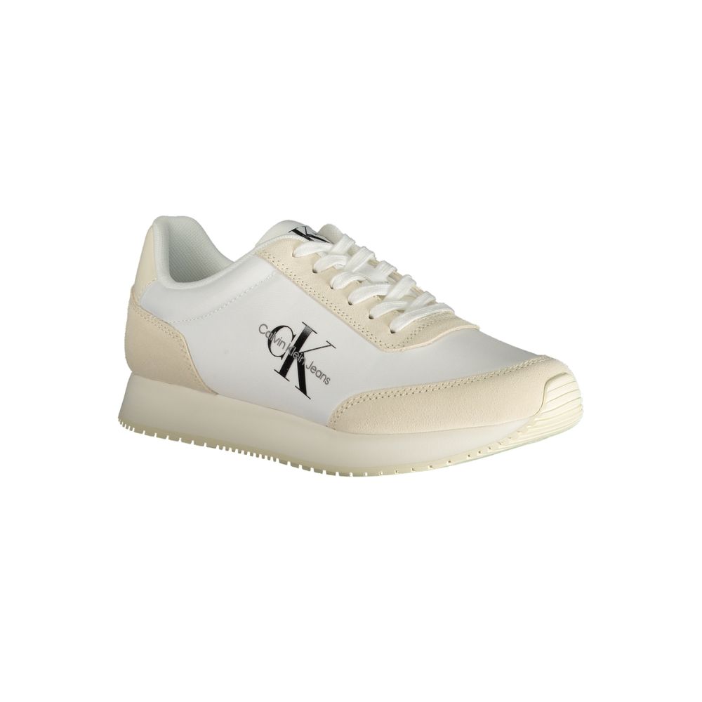 Calvin Klein Beige Polyester Sneaker -   -  Calvin Klein.