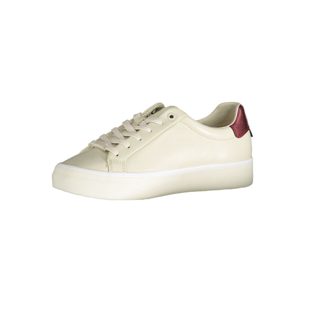 Calvin Klein Beige Polyester Sneaker -   -  Calvin Klein.