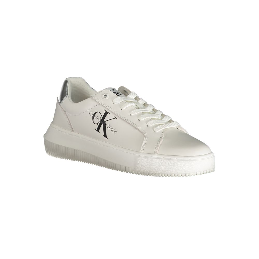 Calvin Klein White Polyester Sneaker -   -  Calvin Klein.