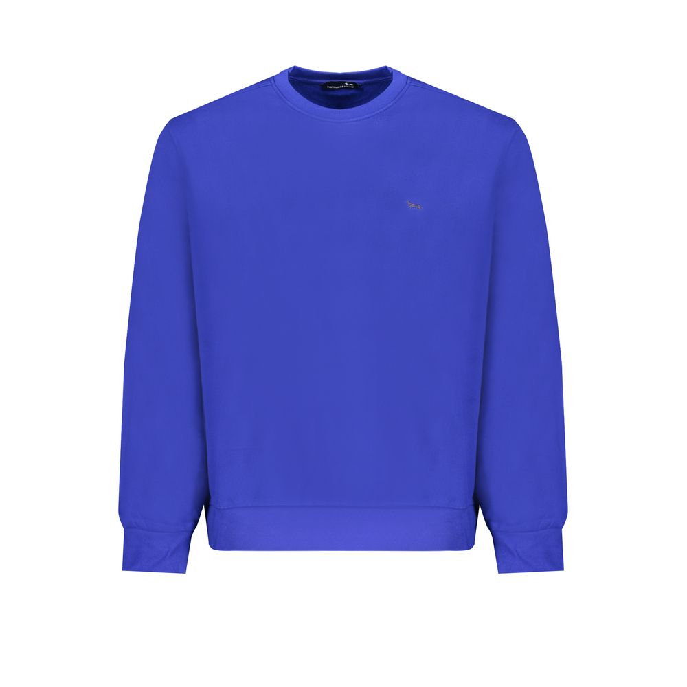 Harmont & Blaine Blue Cotton Sweater -   -  Harmont & Blaine.