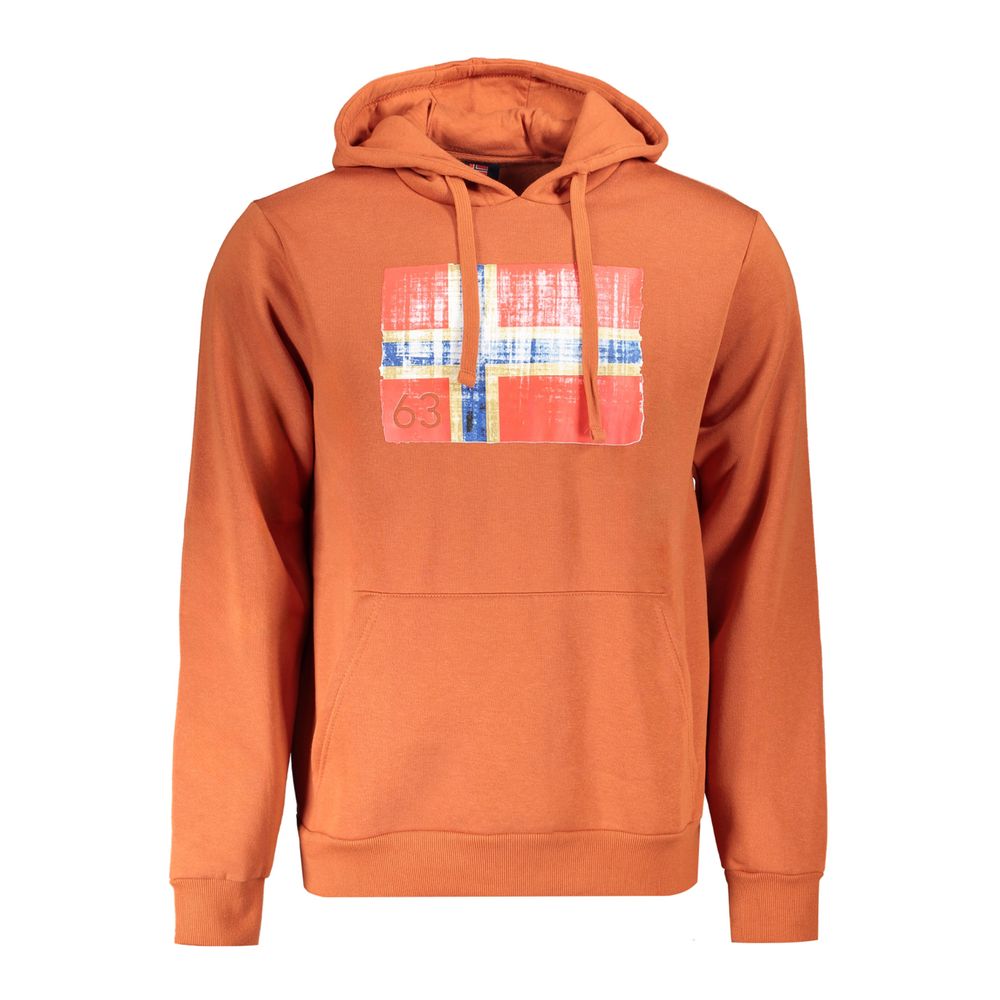 Norway 1963 Brown Cotton Men Sweater -   -  Norway 1963.