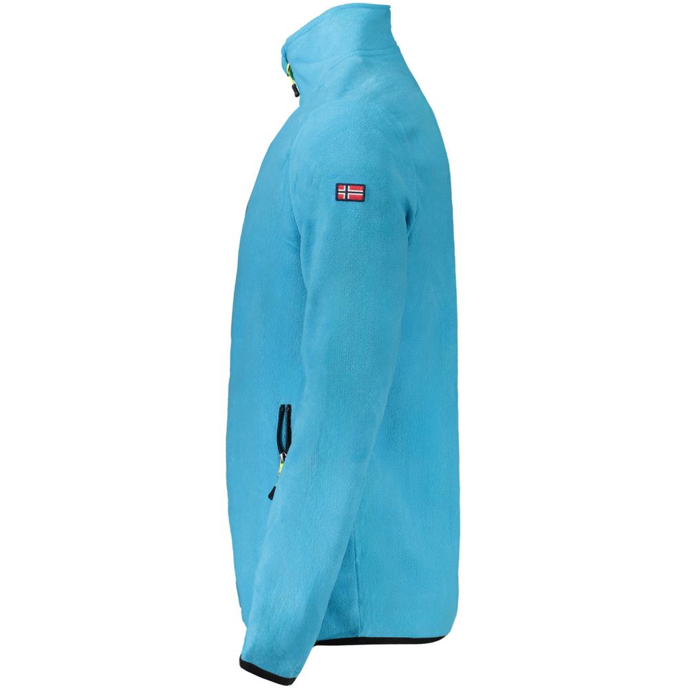 Norway 1963 Light Blue Polyester Men Sweater -   -  Norway 1963.