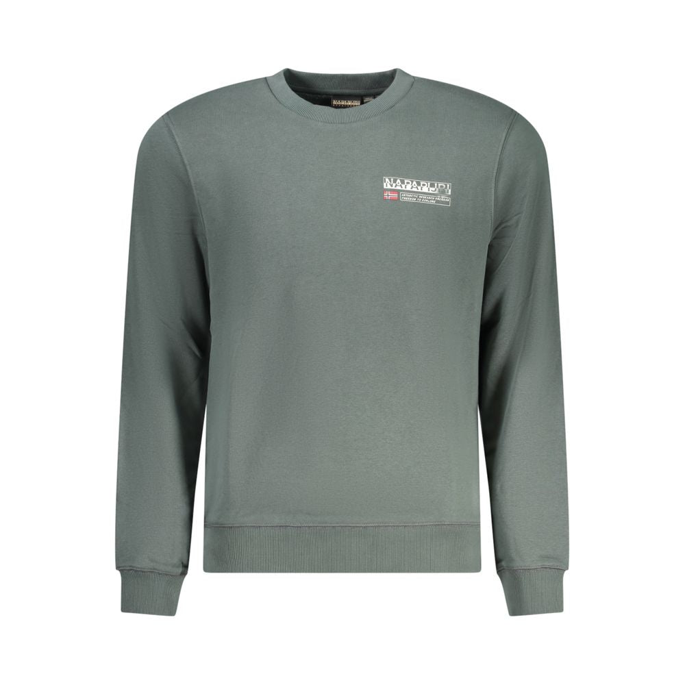 Napapijri Green Cotton Sweater -   -  Napapijri.