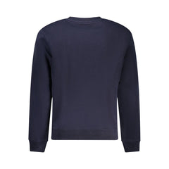 Napapijri Blue Cotton Men Sweater -   -  Napapijri.