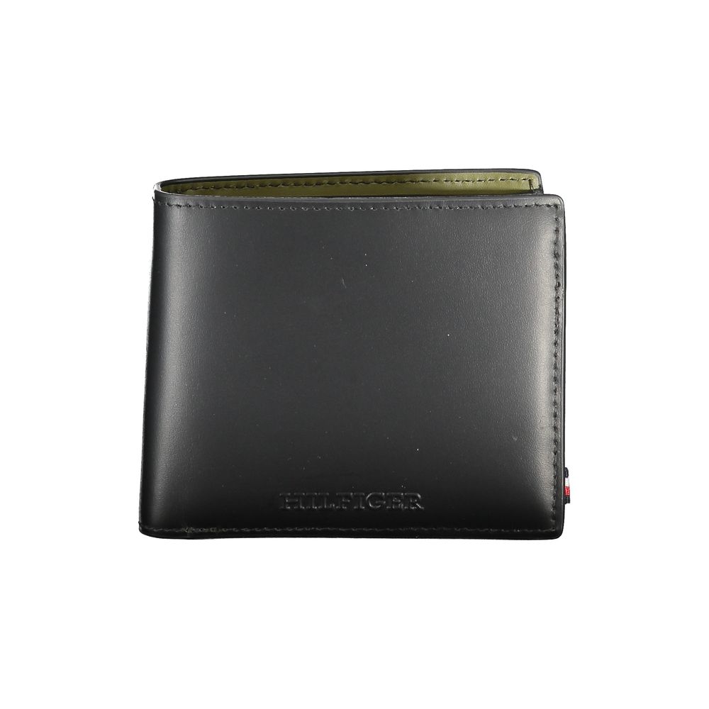 Tommy Hilfiger Black Leather Wallet -  Wallets for Men -  Tommy Hilfiger.