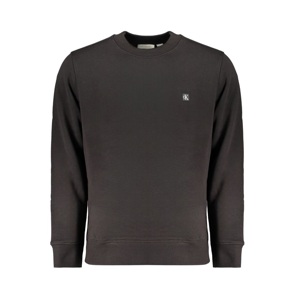 Calvin Klein Black Cotton Sweater -   -  Calvin Klein.